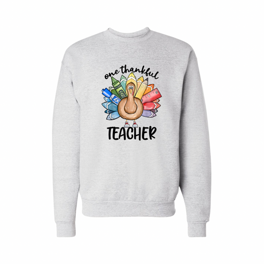 Thankful Teacher Crewneck